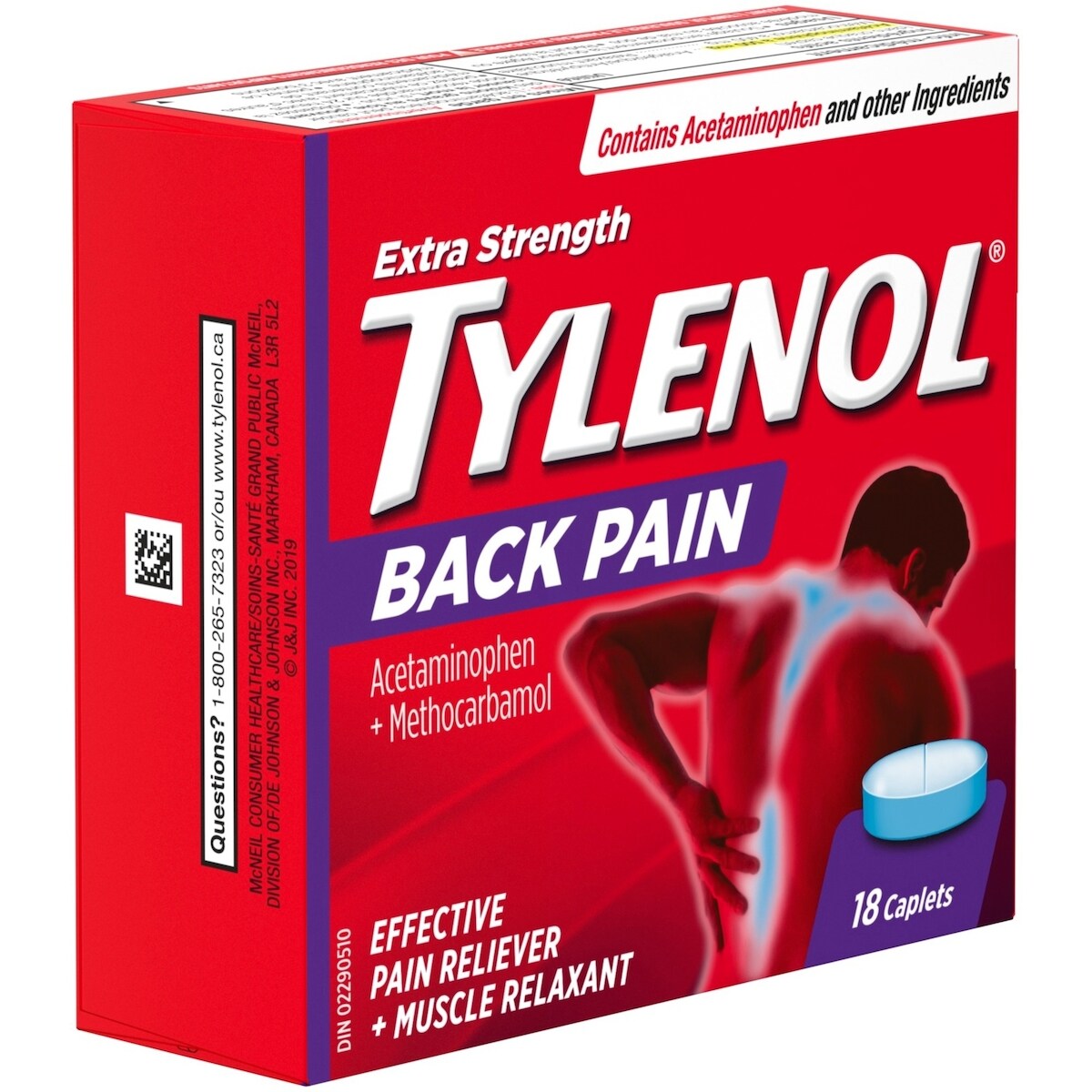 Soulagement du mal de dos et relaxant musculaire, extra fort