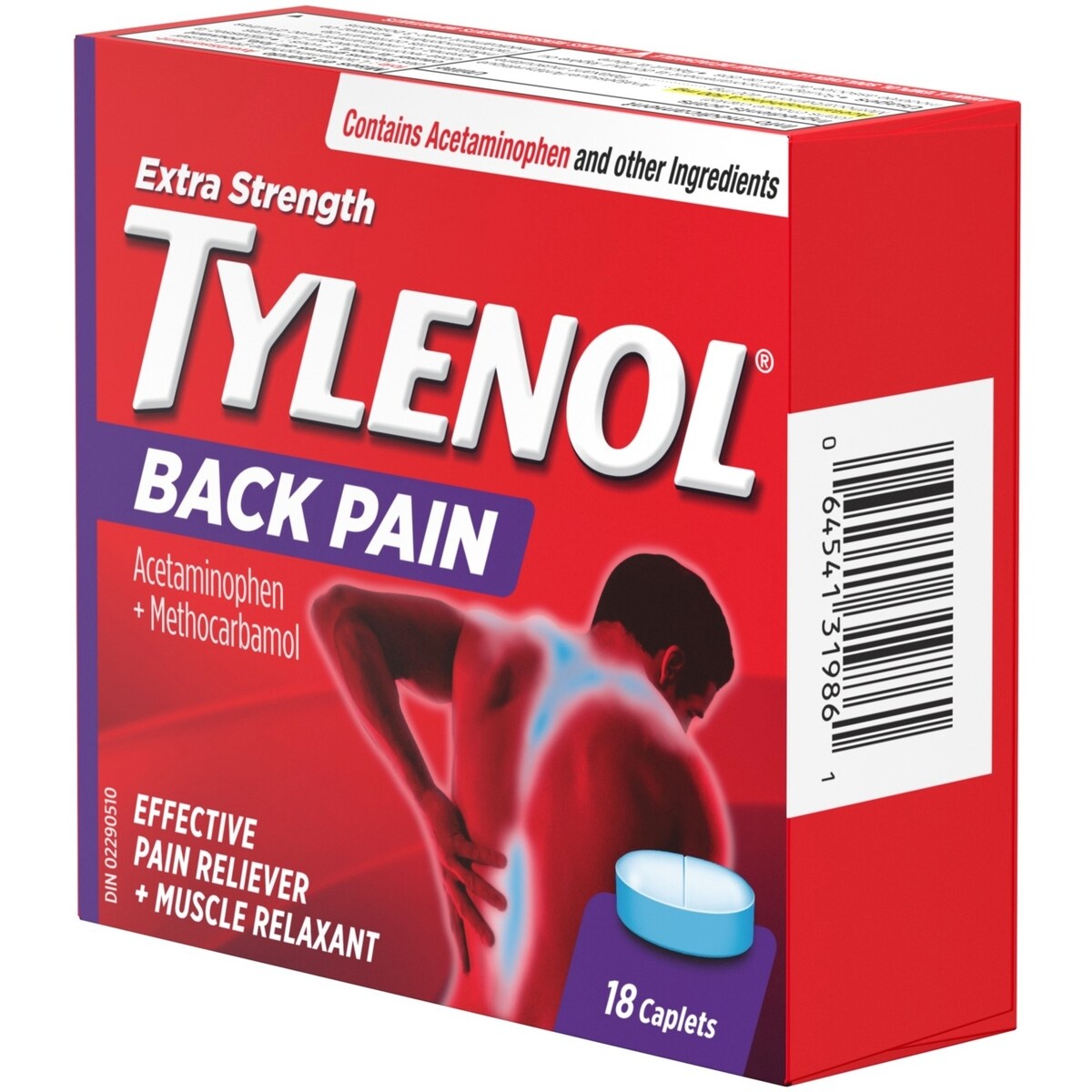 Soulagement du mal de dos et relaxant musculaire, extra fort