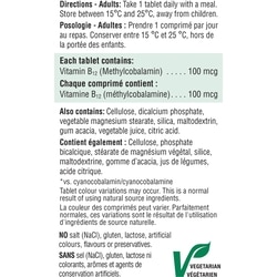 Jamieson Vitamin B12 100 mcg (Methylcobalamin) | Shoppers Drug Mart Jamieson Vitamin B12 100 mcg (Methylcobalamin) | Shoppers Drug Mart