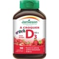 Vitamine D3 à croquer 400 UI pour enfants
