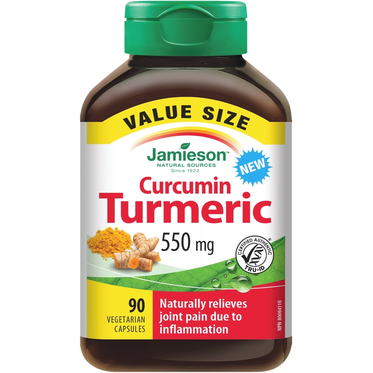 Curcumine Curcuma 550 mg Format Économique