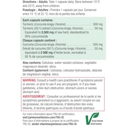 Turmeric Curcumin 550 mg Value Size 2