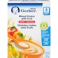 Céréales pour bébés Étape 2 Avoine et multigrains avec fruits
