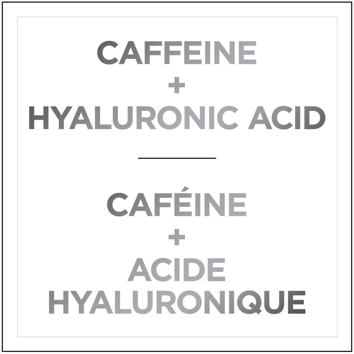 Eye Cream Hyaluronic Acid Caffeine Cream