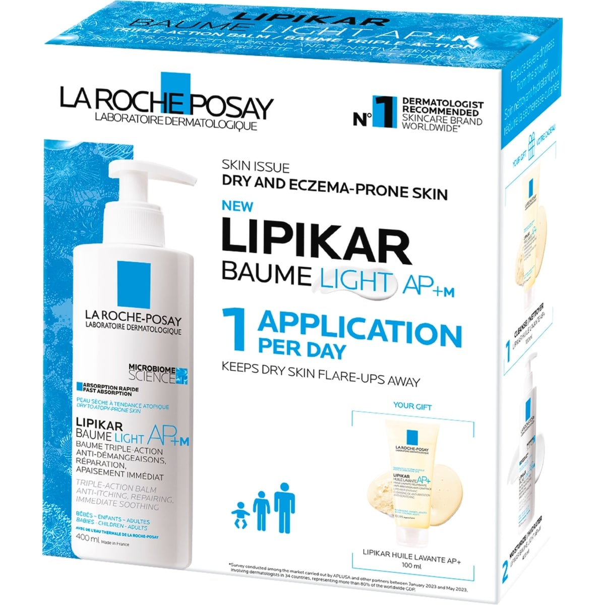 Lipikar Baume Light Ap+M Kit