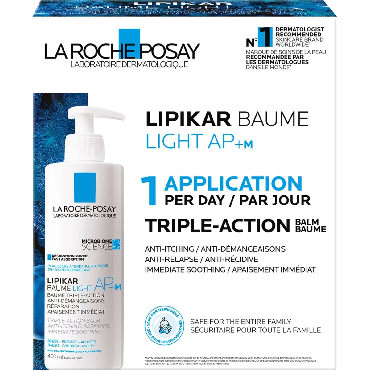Lipikar Baume Light Ap+M Kit