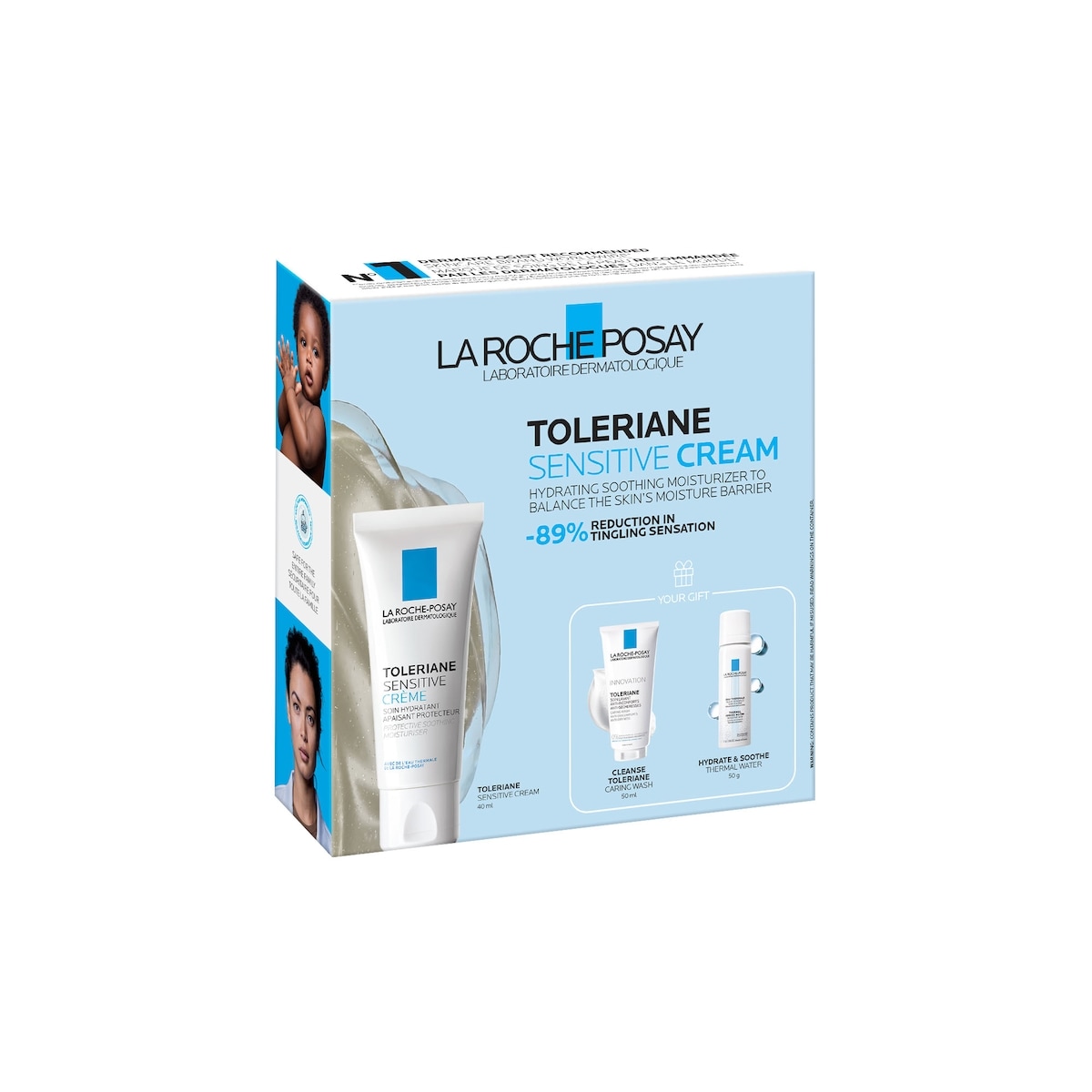 La Roche-Posay La Roche Posay Toleriane Sensitive Cream Kit