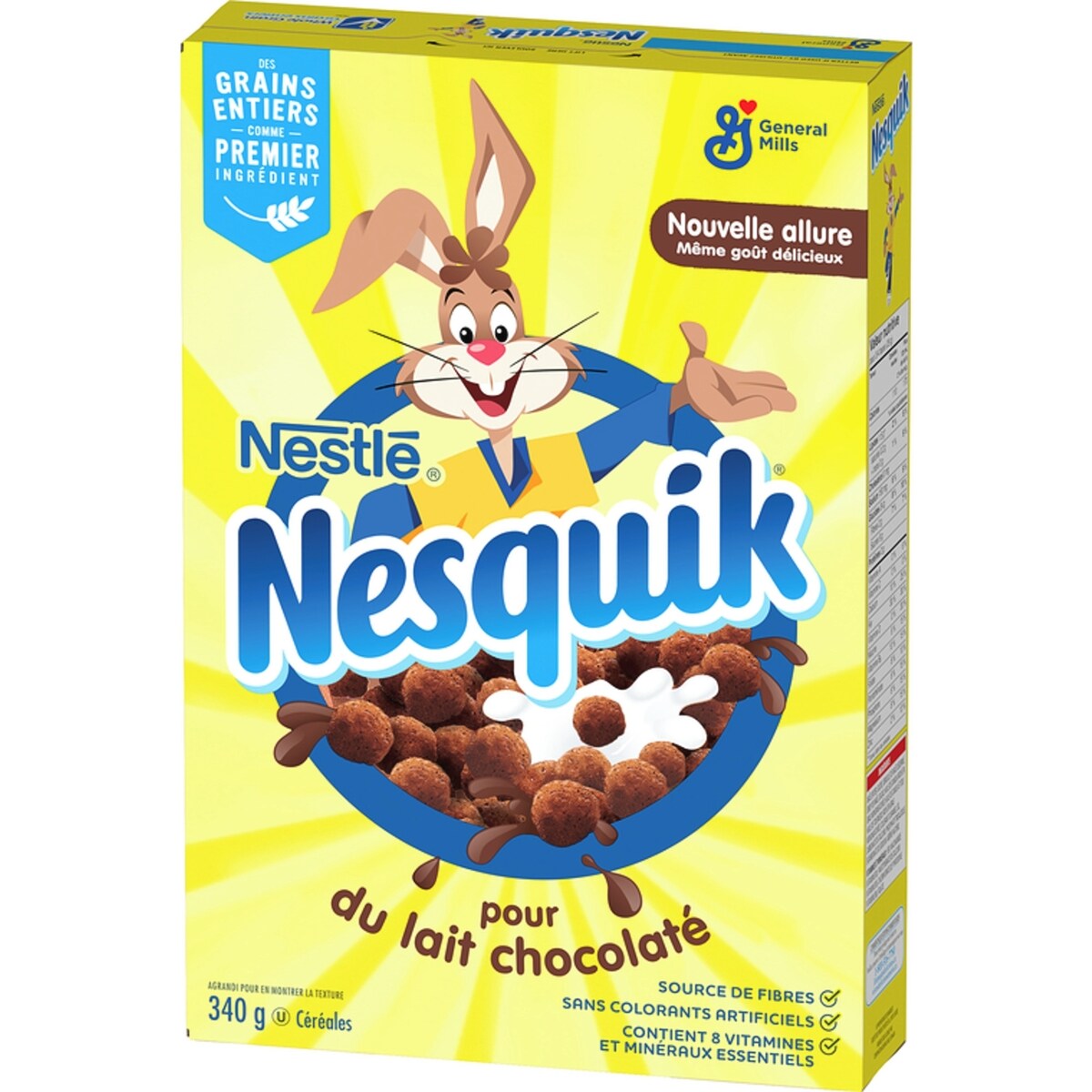 Nesquik, Céréales au Chocolat, Grains Entiers