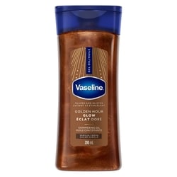 Glazed and Glisten Golden Hour Glow Vanilla Cocoa Shimmering Body Gel Oil with Ultra-Hydrating Lipids and 100% Pure Cocoa Butter, 200mL 1