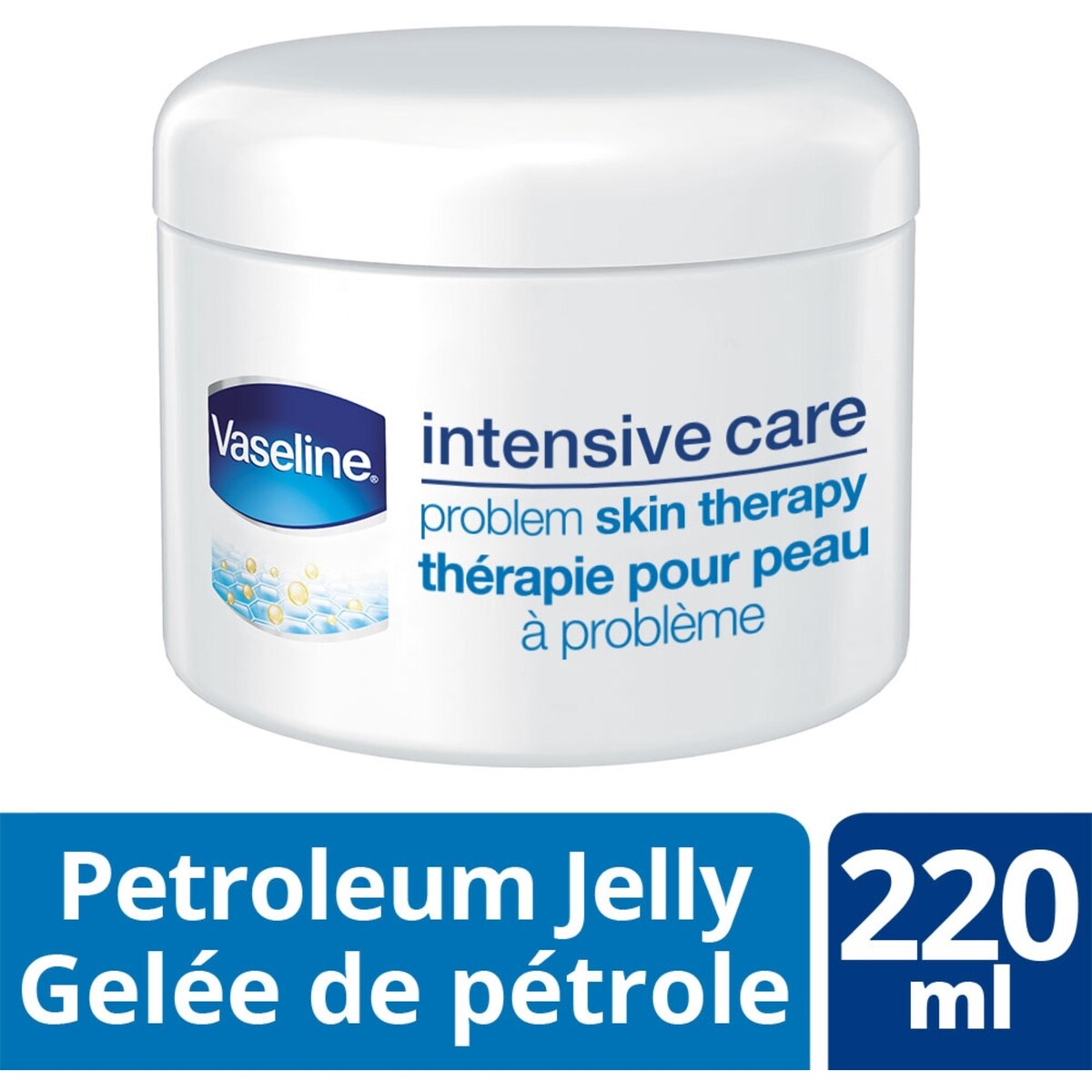 Gelée de pétrole crémeuse   Thérapie pour peau à problème 220 ML
