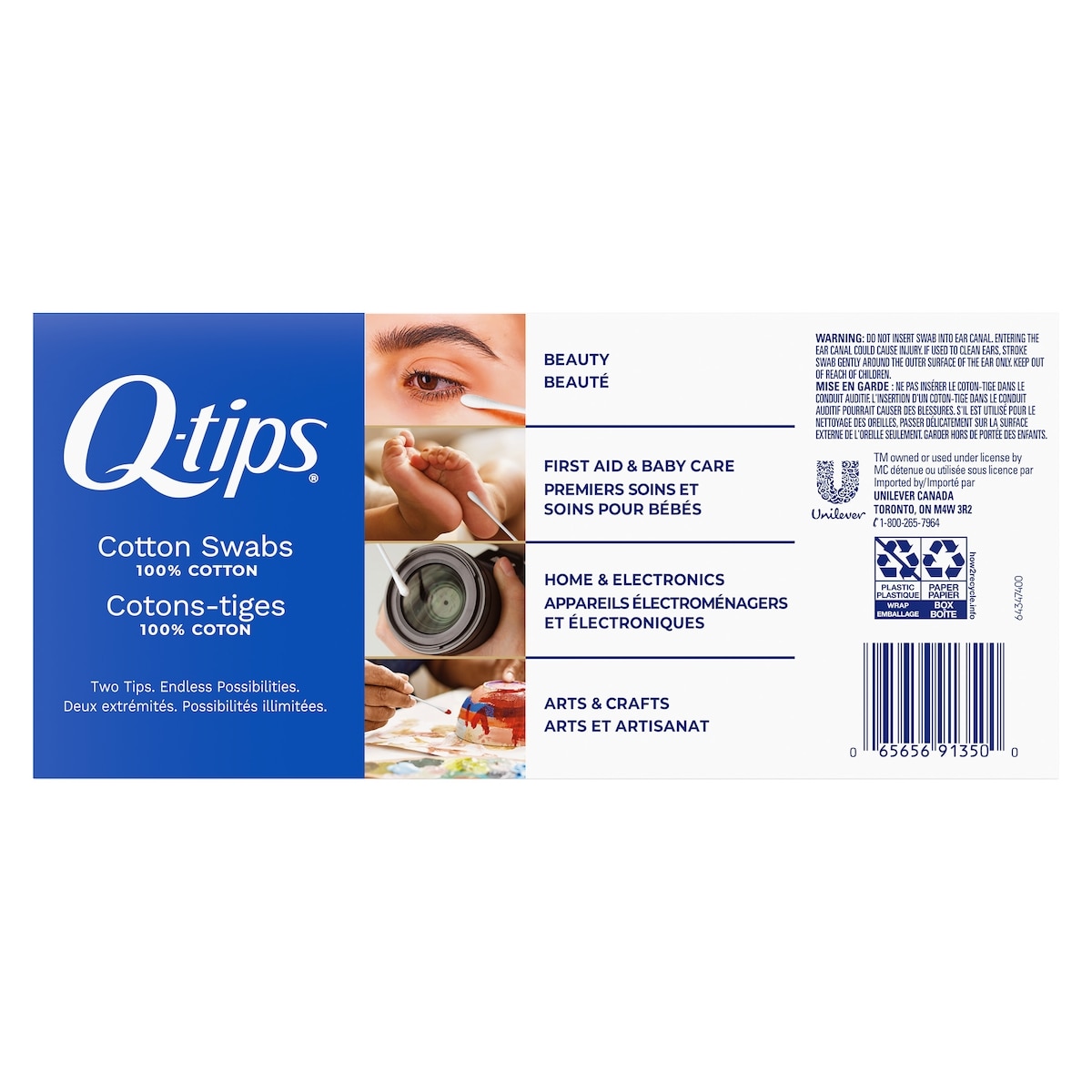 Cotons-tiges Q-tips 170 unités