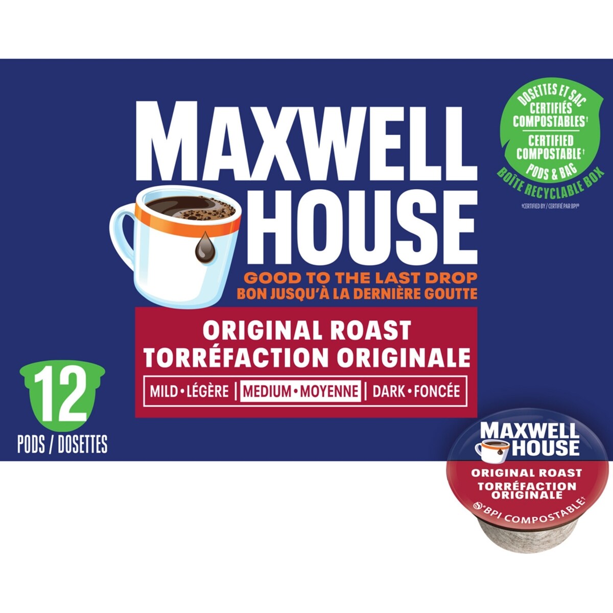 Dosettes De Café Torréfaction Originale Compostables À 100 %
