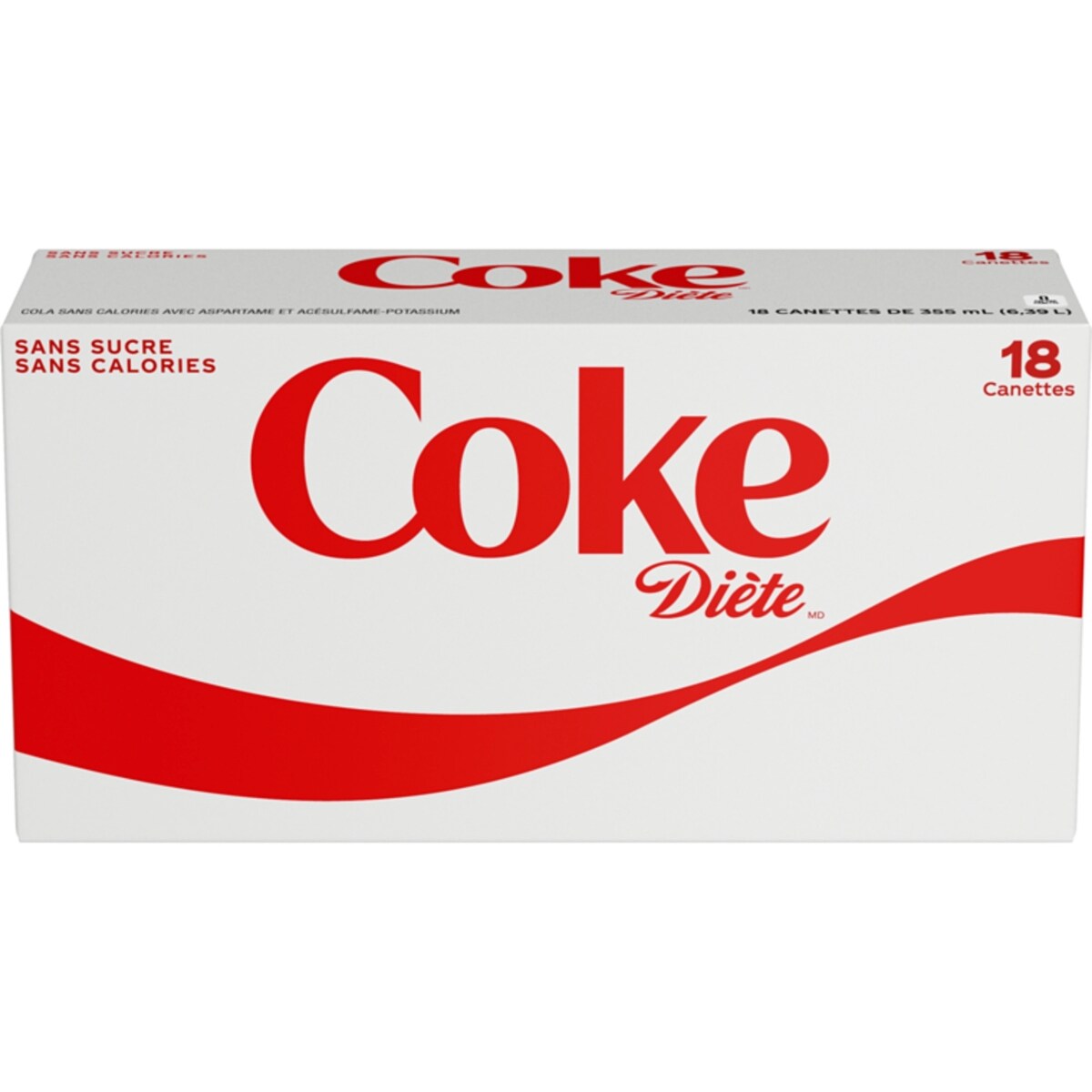 Coke Diète Cerise vivifiante, emballage de 8 canettes
