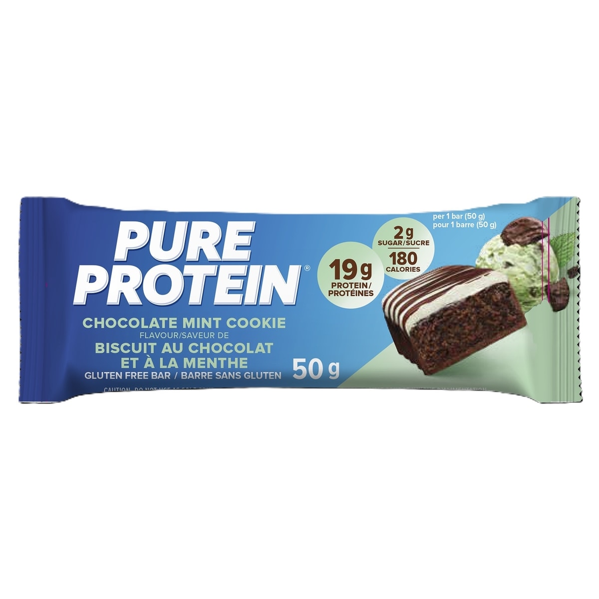 Pure Protein Biscuit Au Chocolat Et À La Menthe