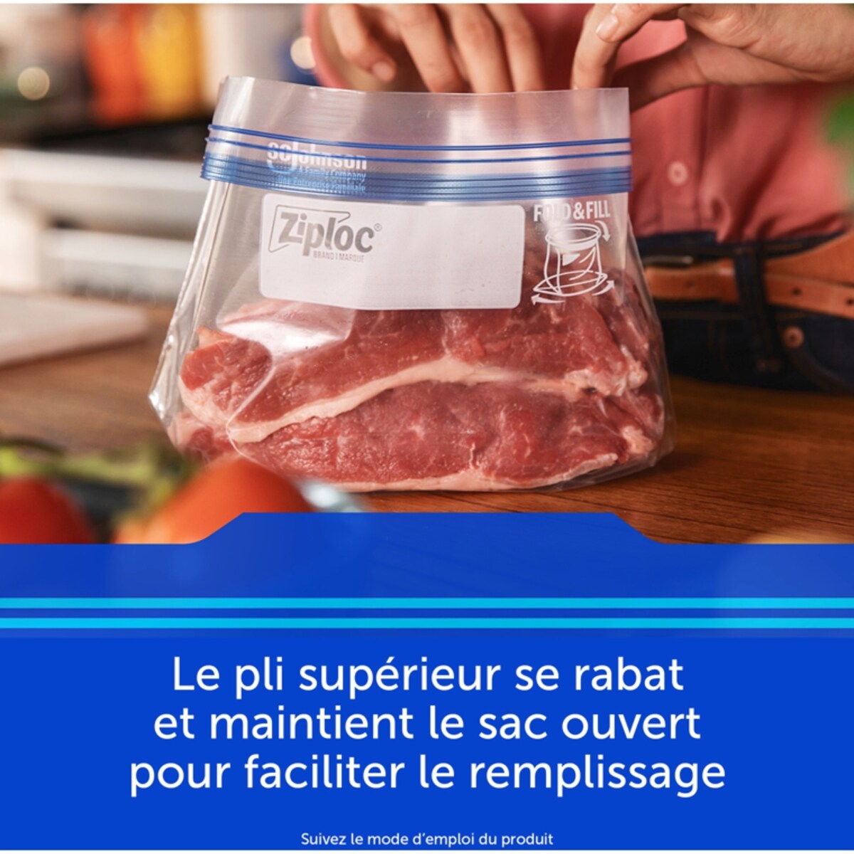 Sacs de congélation grand format