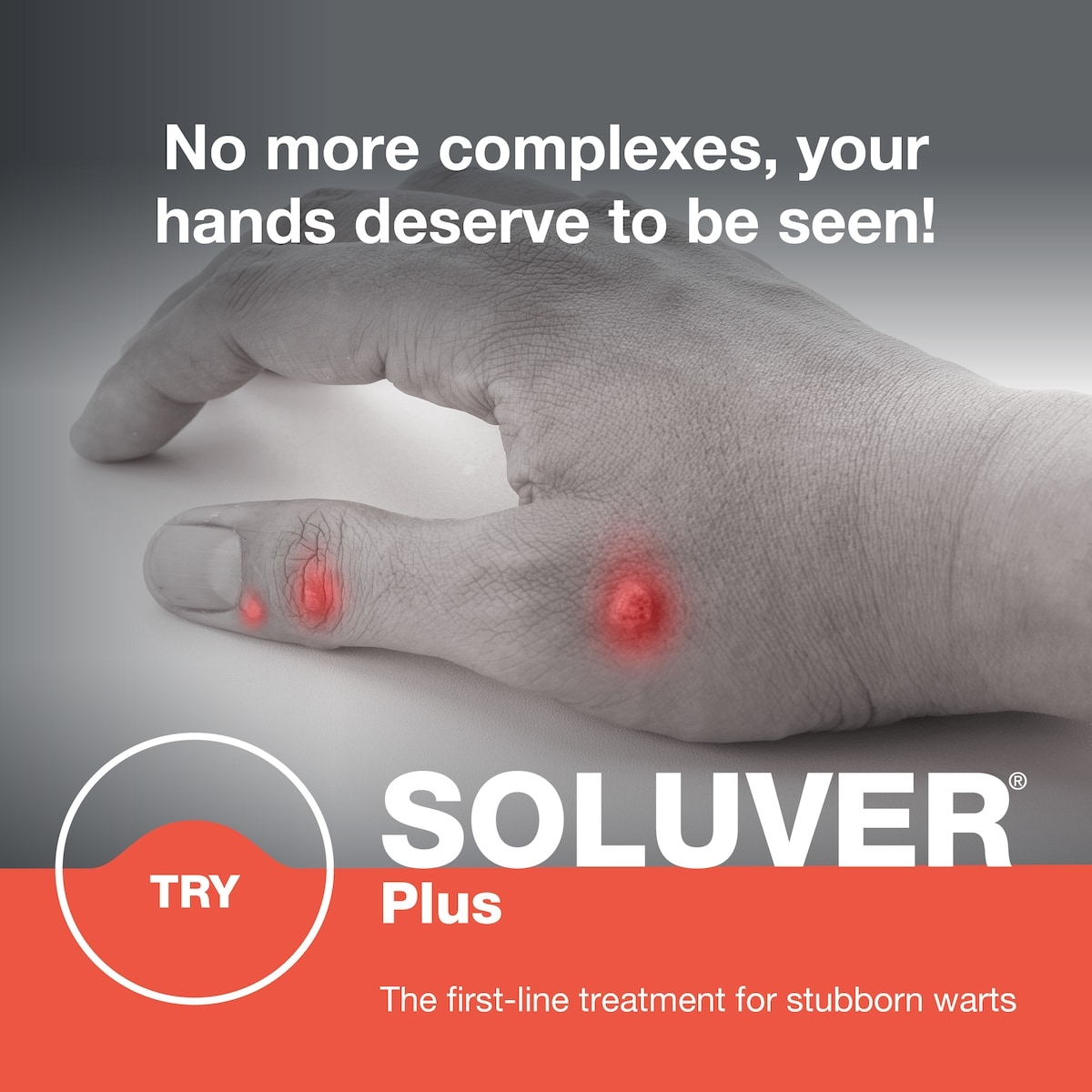 Traitement des verrues tenaces