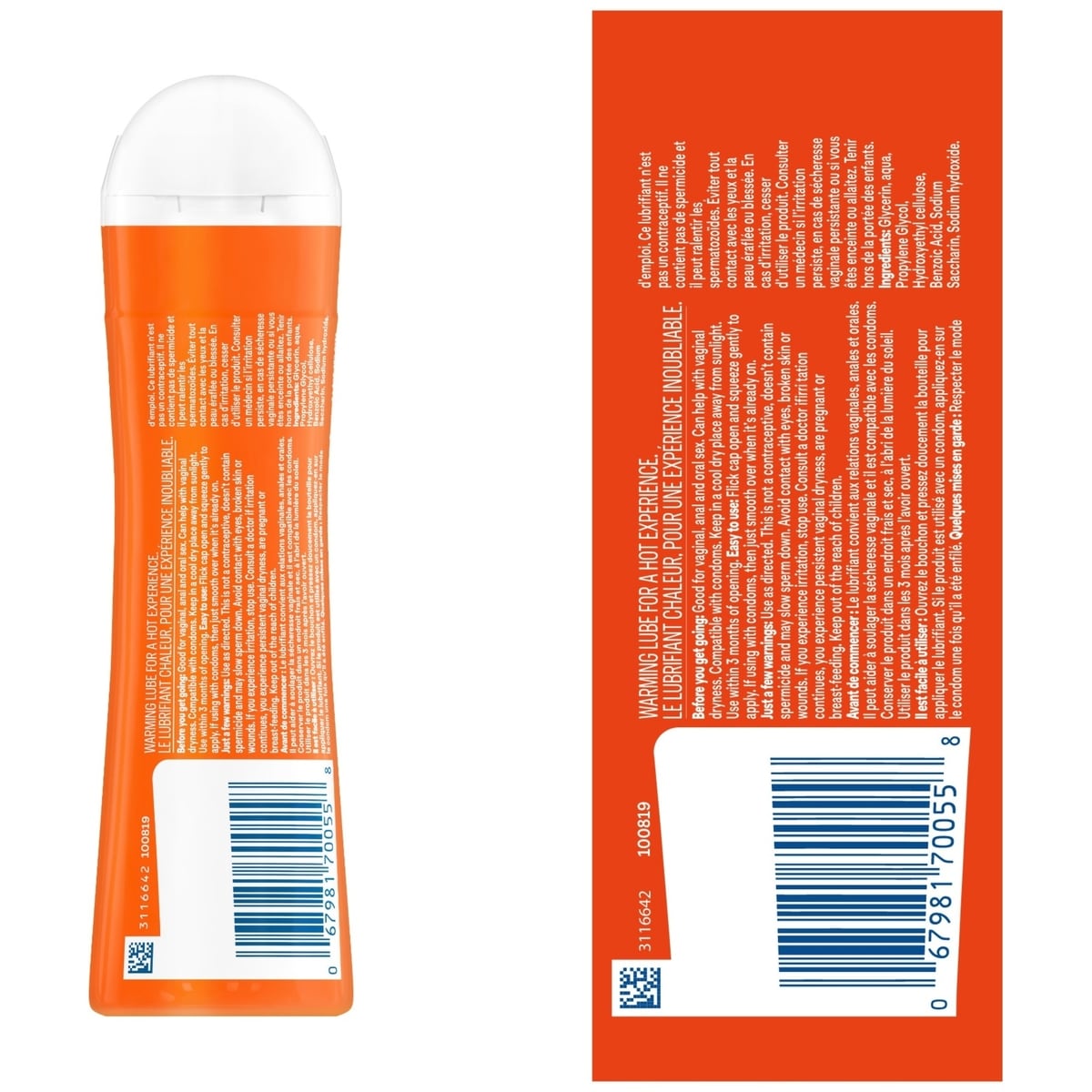Lubrifiant Durex RealFeel à base de silicone