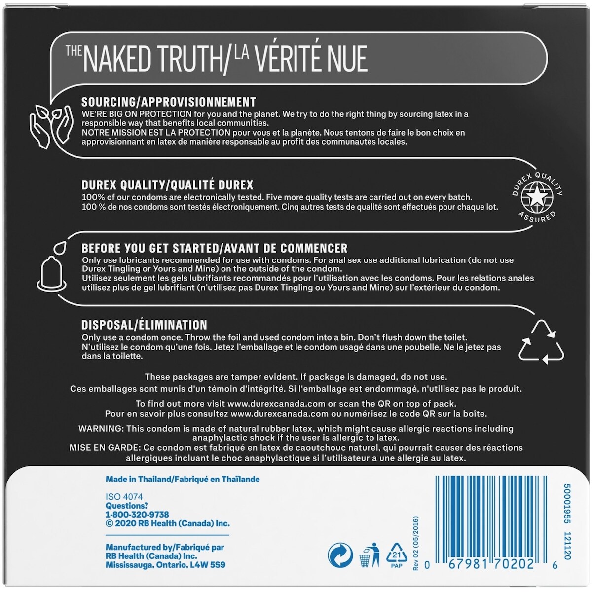 Condoms Durex Avanti Bare ultraminces