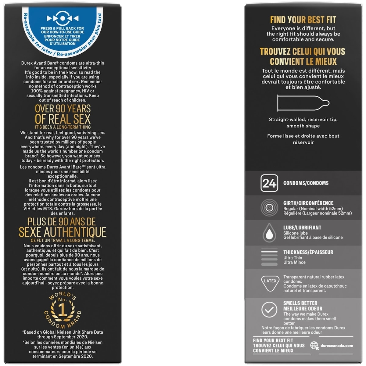 Durex Avanti Bare Ultra Thin Condoms