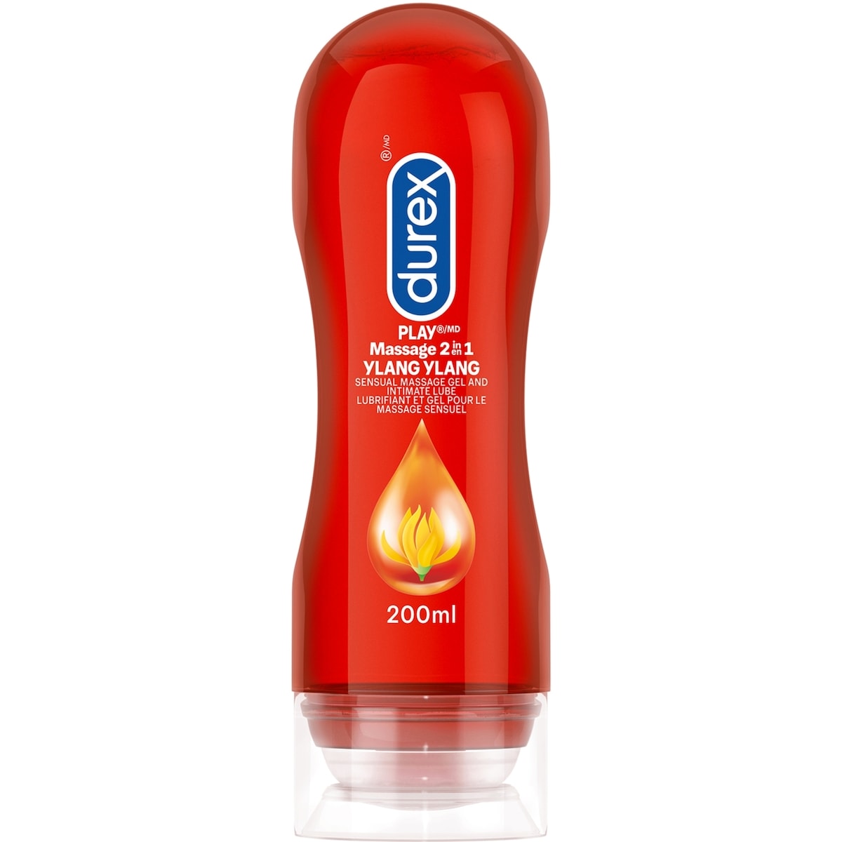 Durex Durex Play 2-in-1 Massage Gel and Intimate Lubricant with Ylang Ylang 200 mL