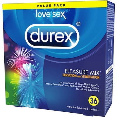 Pleasure Mix Value Pack Condoms 3