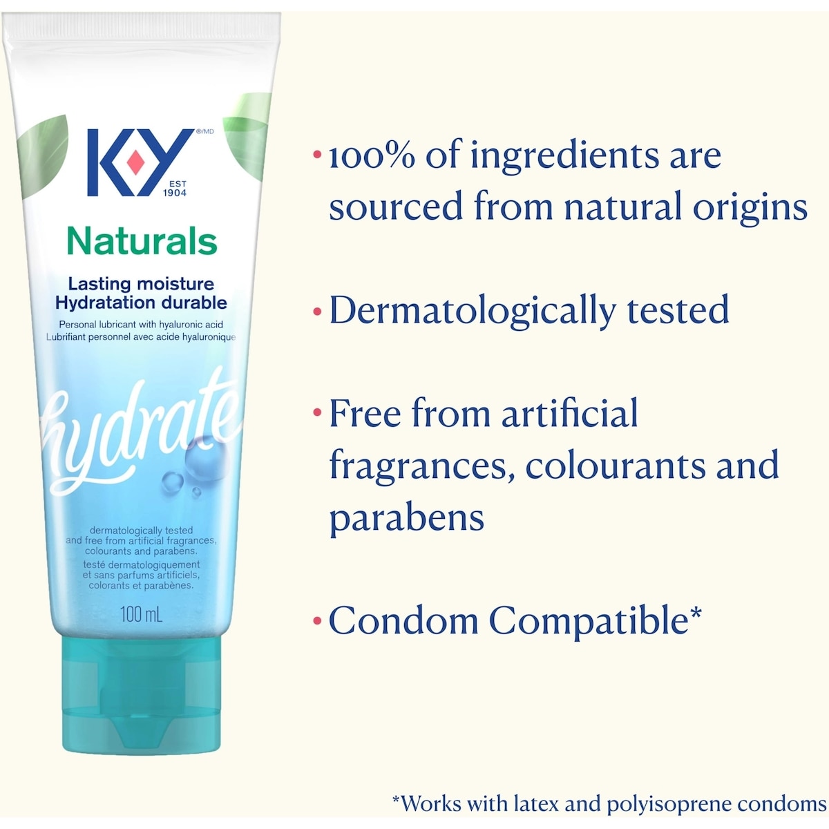 K-Y Naturals Moisture+ Personal Lubricant Gel | Shoppers Drug Mart K-Y Naturals Moisture+ Personal Lubricant Gel | Shoppers Drug Mart