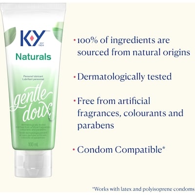 K-Y Naturals Personal Lubricant Gel | Shoppers Drug Mart