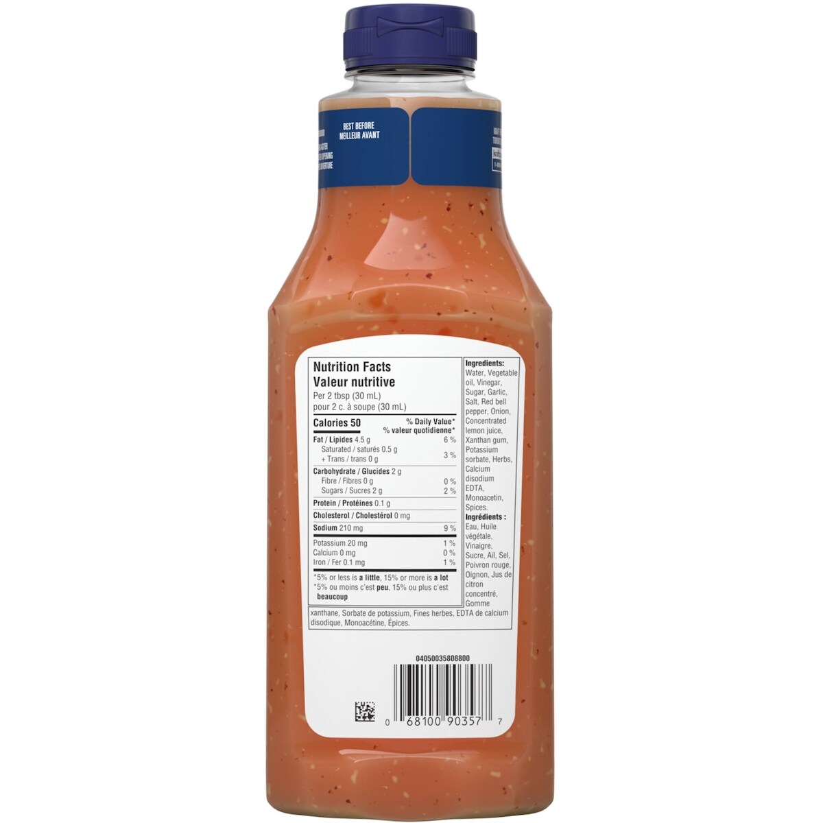 Vinaigrette italienne piquante