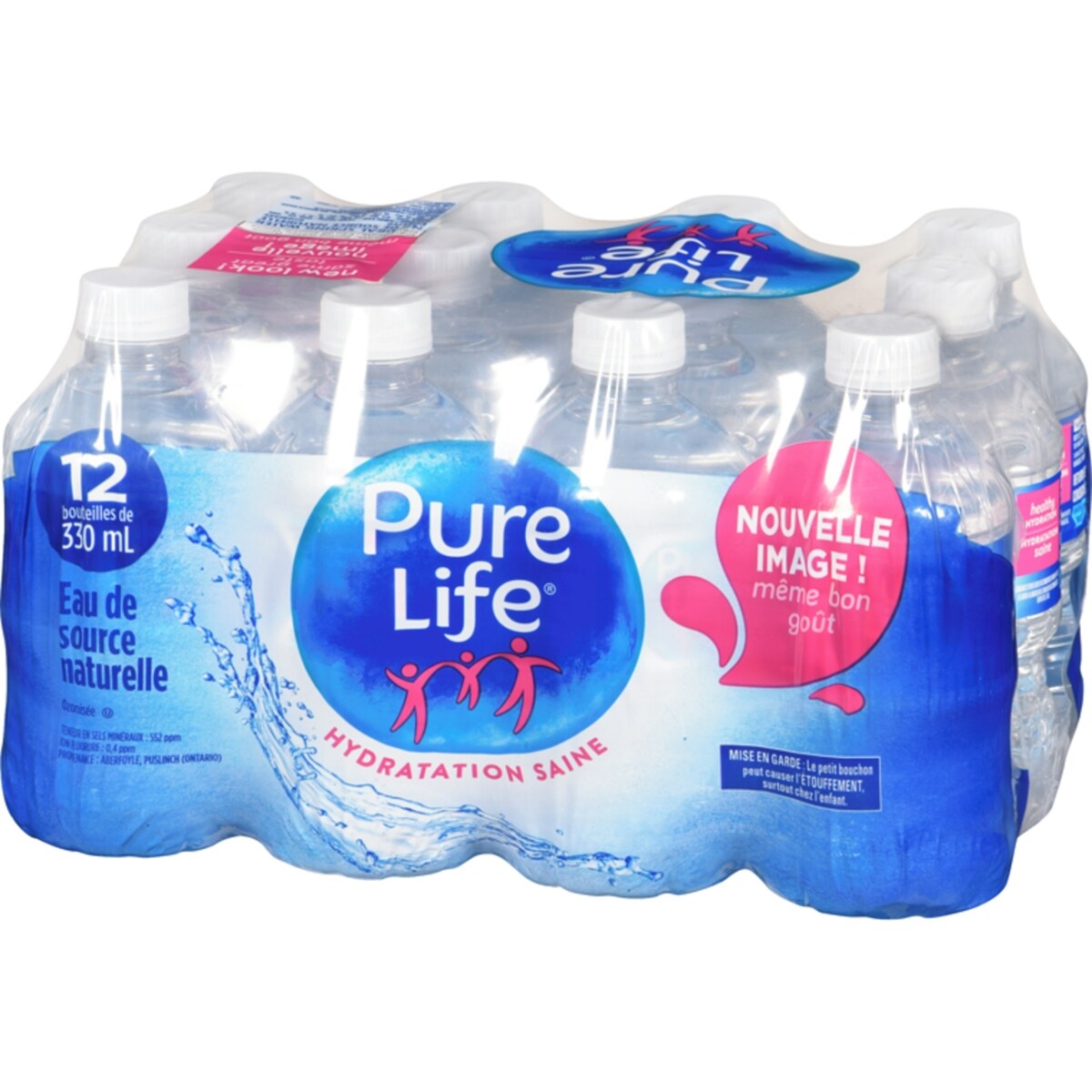 Eau de source naturelle