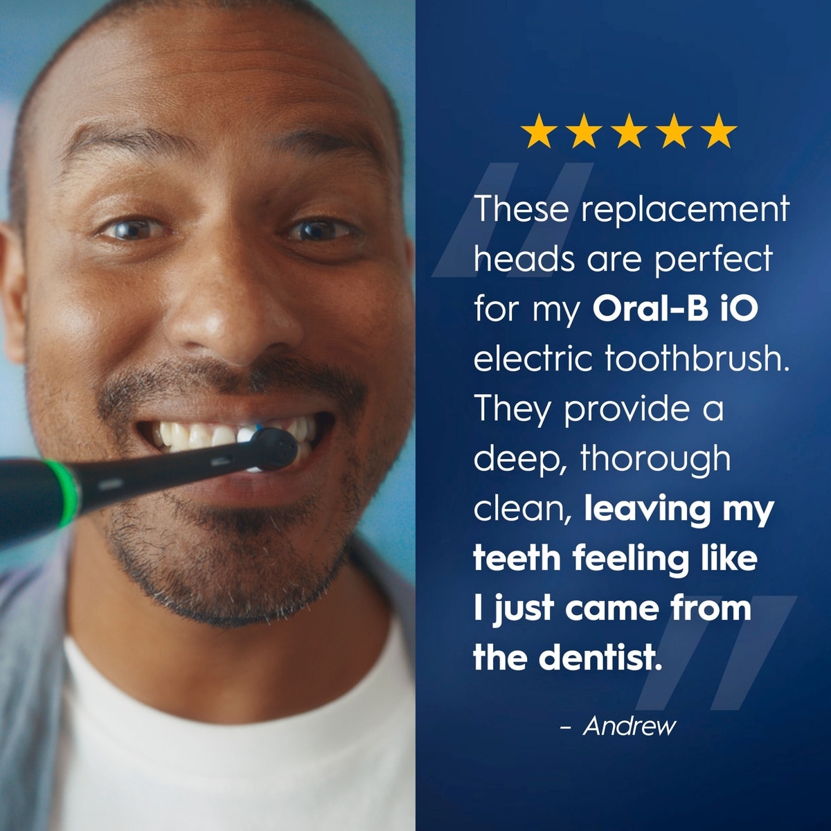 Oral-B iO Ultimate Clean Replacement Brush Heads, Black, 2 count