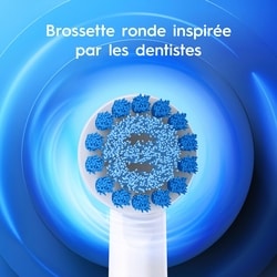 Brosse à dents électrique Oral-B Pro 300 Sensitive Clean Vitality avec (1) brossette, rechargeable, blanc 4