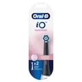 Oral B Brossettes de rechange pour brosse à dents électrique iO Soins doux, noir, 2 unités 2 couleurs