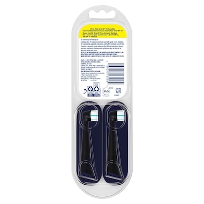 Brossettes de rechange pour brosse à dents électrique iO Soins doux, noir, 2 unités 2