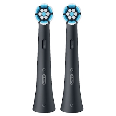 Brossettes de rechange pour brosse à dents électrique iO Soins doux, noir, 2 unités 3