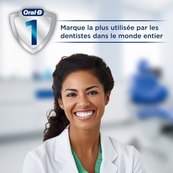 Brossettes de rechange pour brosse à dents électrique iO Soins doux, noir, 2 unités 4