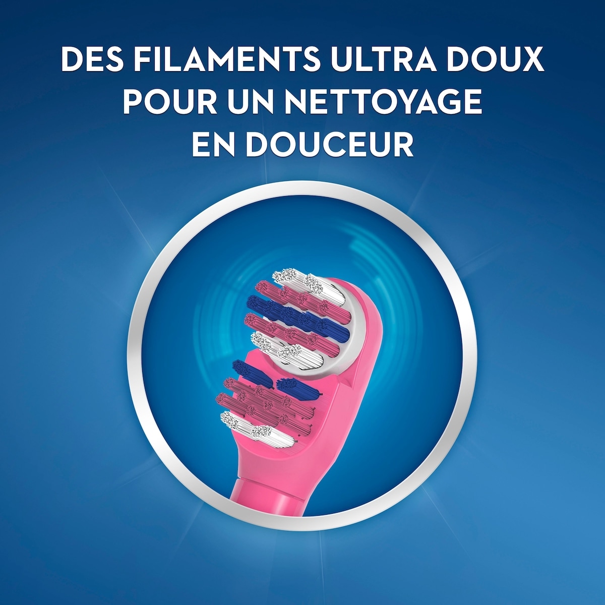 Brosse à dents à pile pour enfants Oral-B mettant en vedette les personnages de La Petite Sirène de Disney, soie souple