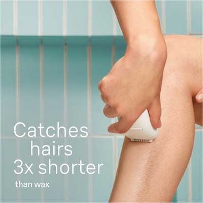 Silk-épil 5 Epilator, Wet and Dry Epilator, Includes Shaver Head and Trimmer Comb, SE5-041, Grey 4