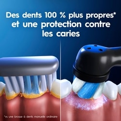 Brosse à dents électrique rechargeable, iO4 Propreté et gencives, 4&nbsp;modes de nettoyage, détecteur de pression visuel pour protéger les gencives, 2&nbsp;brossettes, étui de voyage, rose 5
