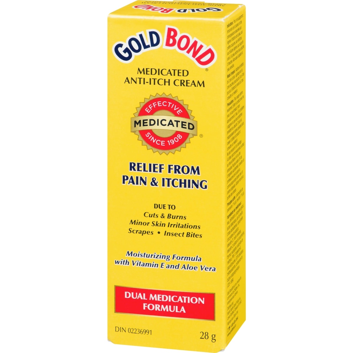 Crème anti-démangeaison médicamentée