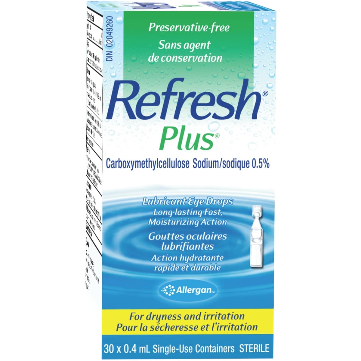 REFRESH PLUS Solution Ophtalmique
