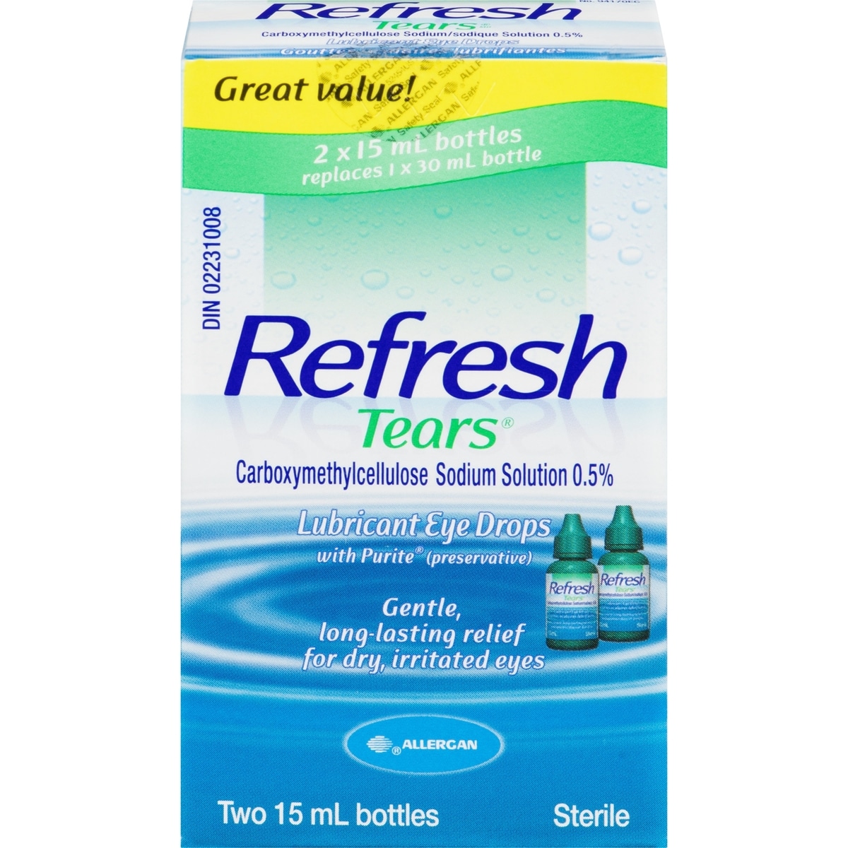 REFRESH TEARS Solution Ophtalmique