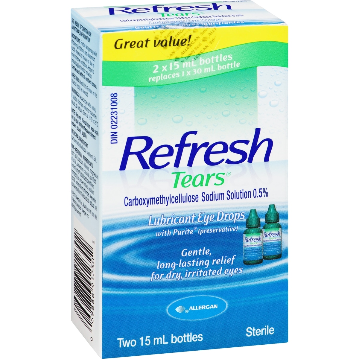 REFRESH TEARS Solution Ophtalmique