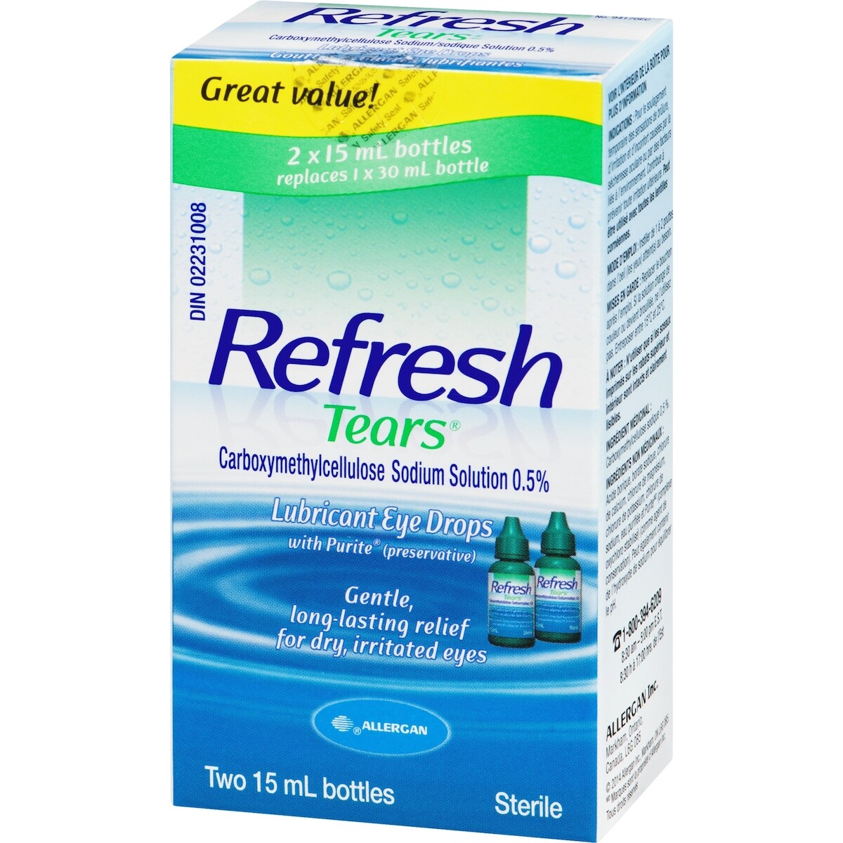 REFRESH TEARS Solution Ophtalmique