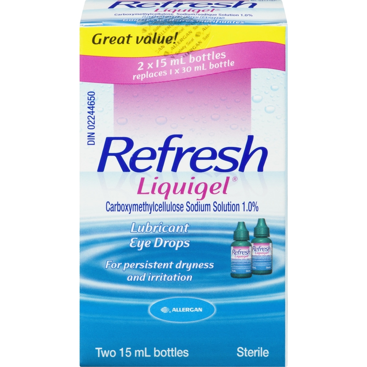 REFRESH LIQUIGEL Solution Ophtalmique