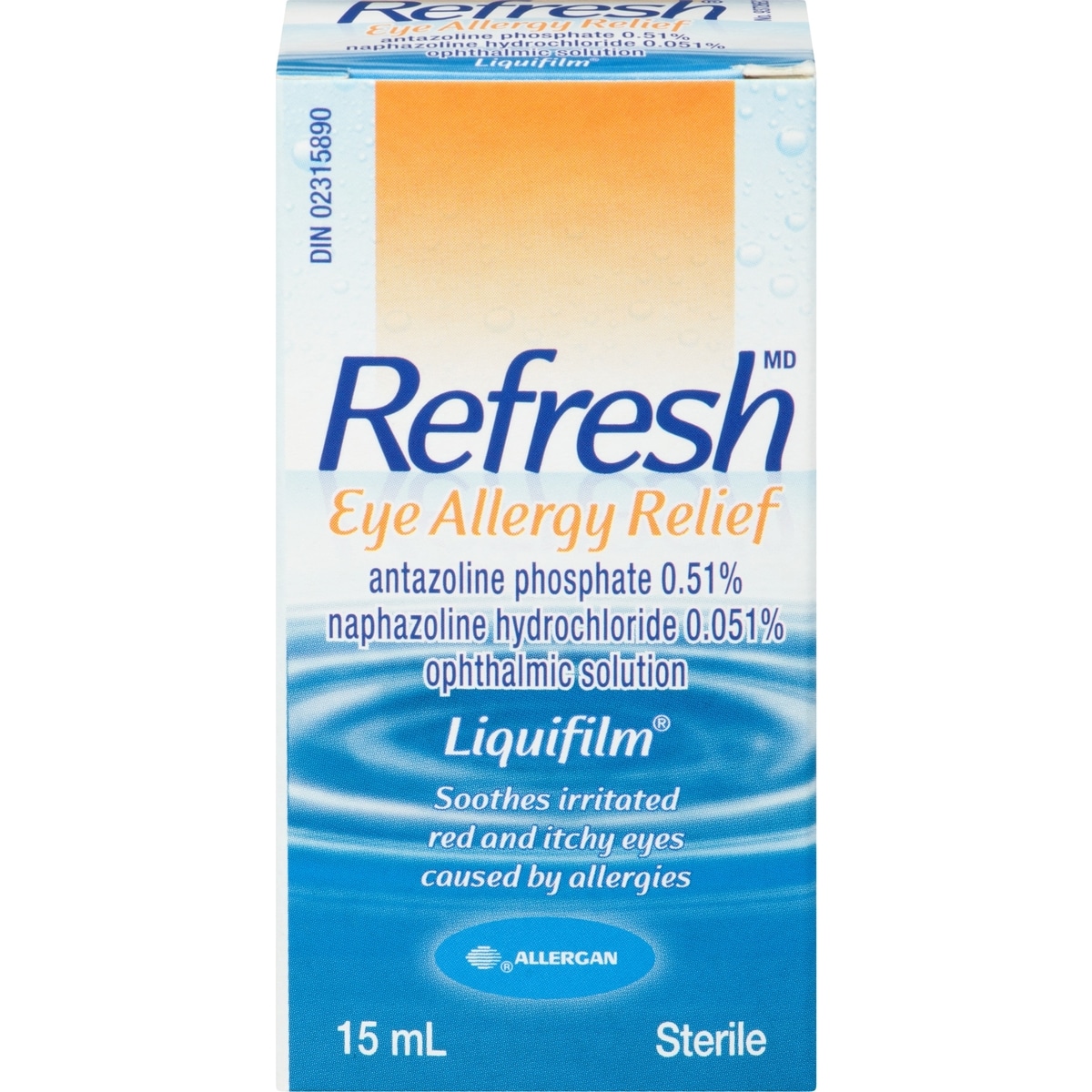 Refresh REFRESH EYE ALLERGY Ophthalmic Solution 15 mL