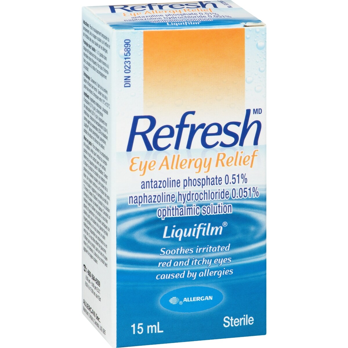 REFRESH EYE ALLERGY Solution Ophtalmique