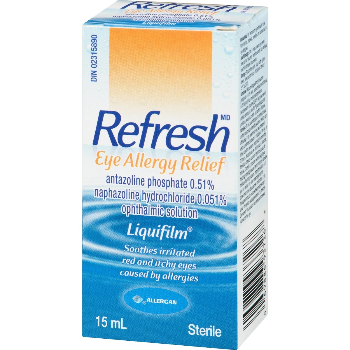 REFRESH EYE ALLERGY Solution Ophtalmique