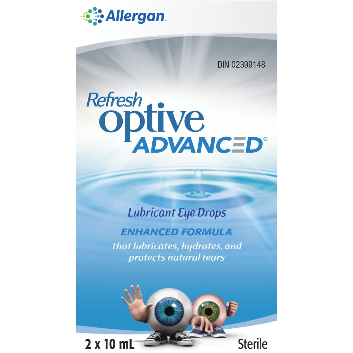 REFRESH OPTIVE ADVANCED Solution Ophtalmique