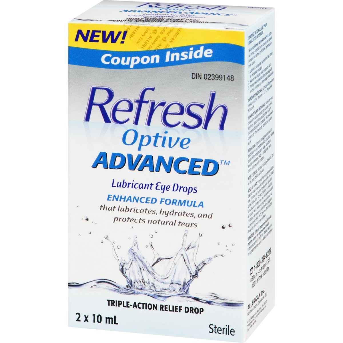 REFRESH OPTIVE ADVANCED Solution Ophtalmique
