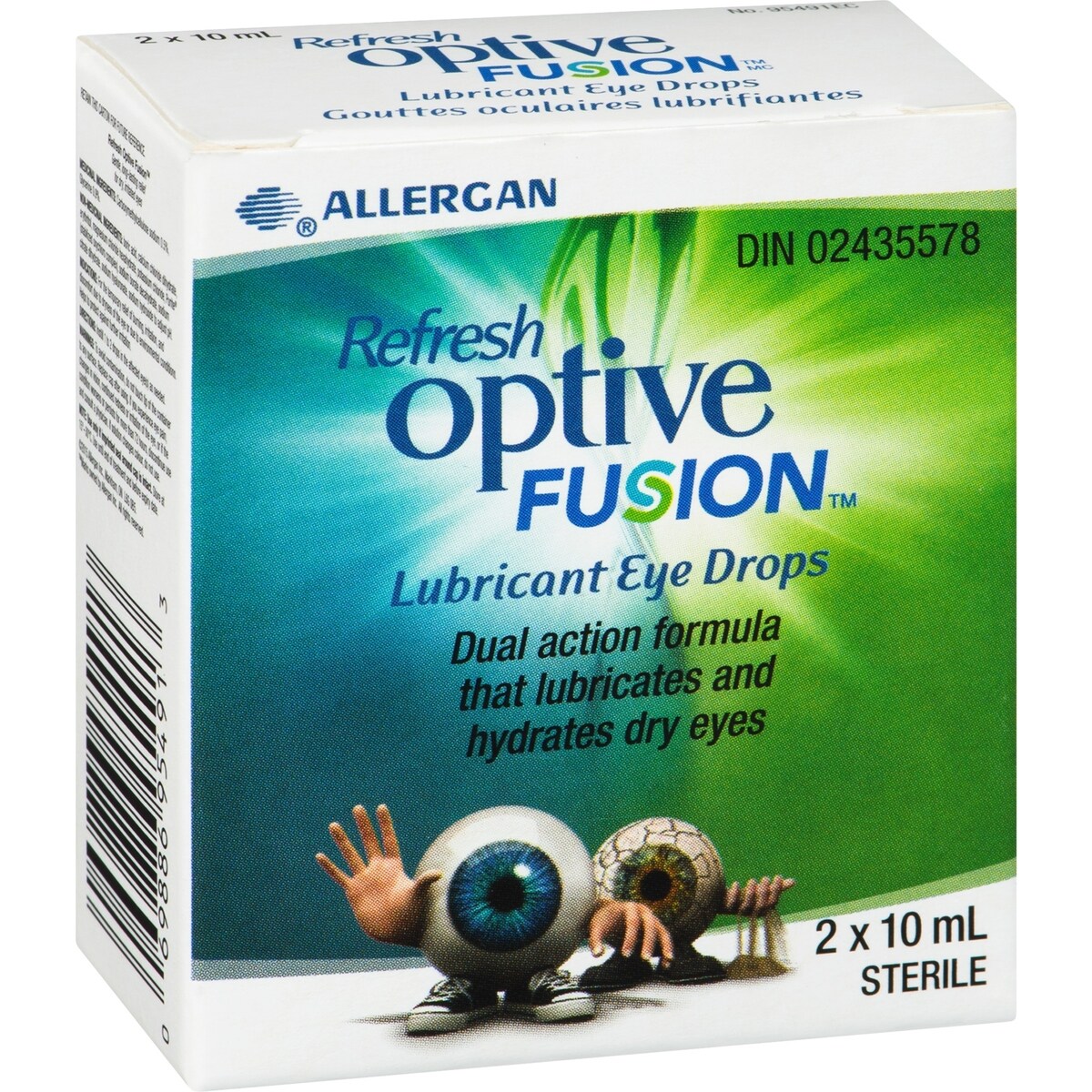 REFRESH OPTIVE FUSION Solution Ophtalmique